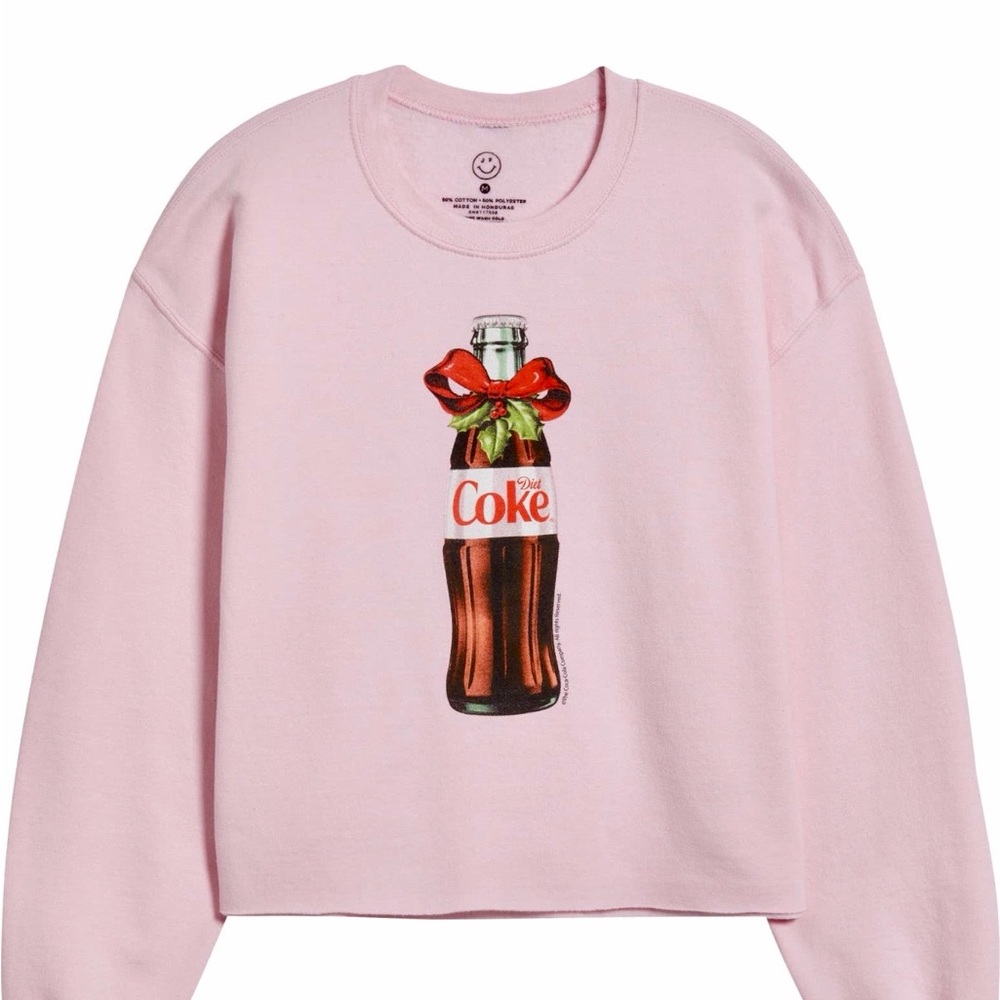 Nordstrom Light Pink Crew Neck Sweater